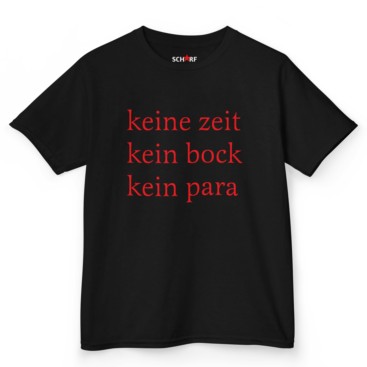keine zeit, kein bock, kein para baby tee