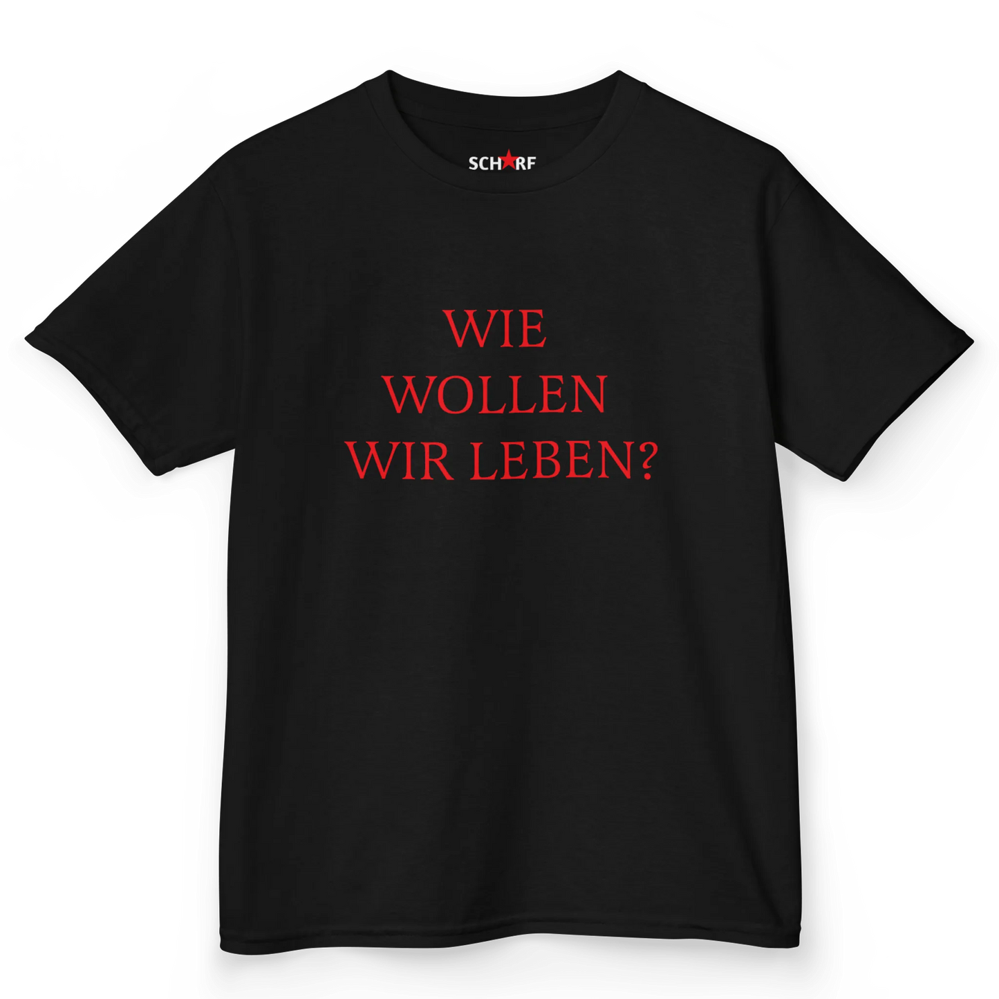 wie wollen wir leben? baby tee