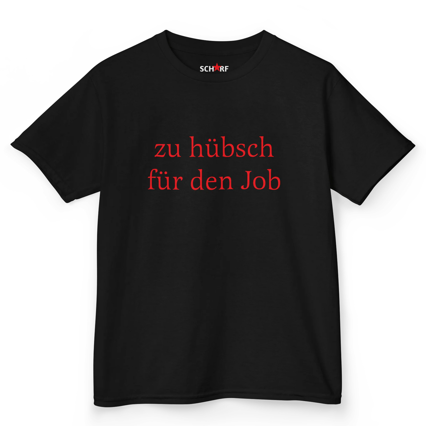 zu hübsch für den job baby tee