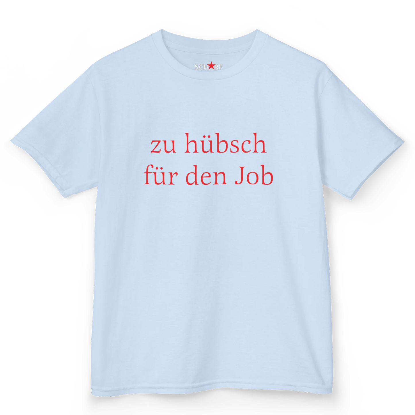 zu hübsch für den job baby tee