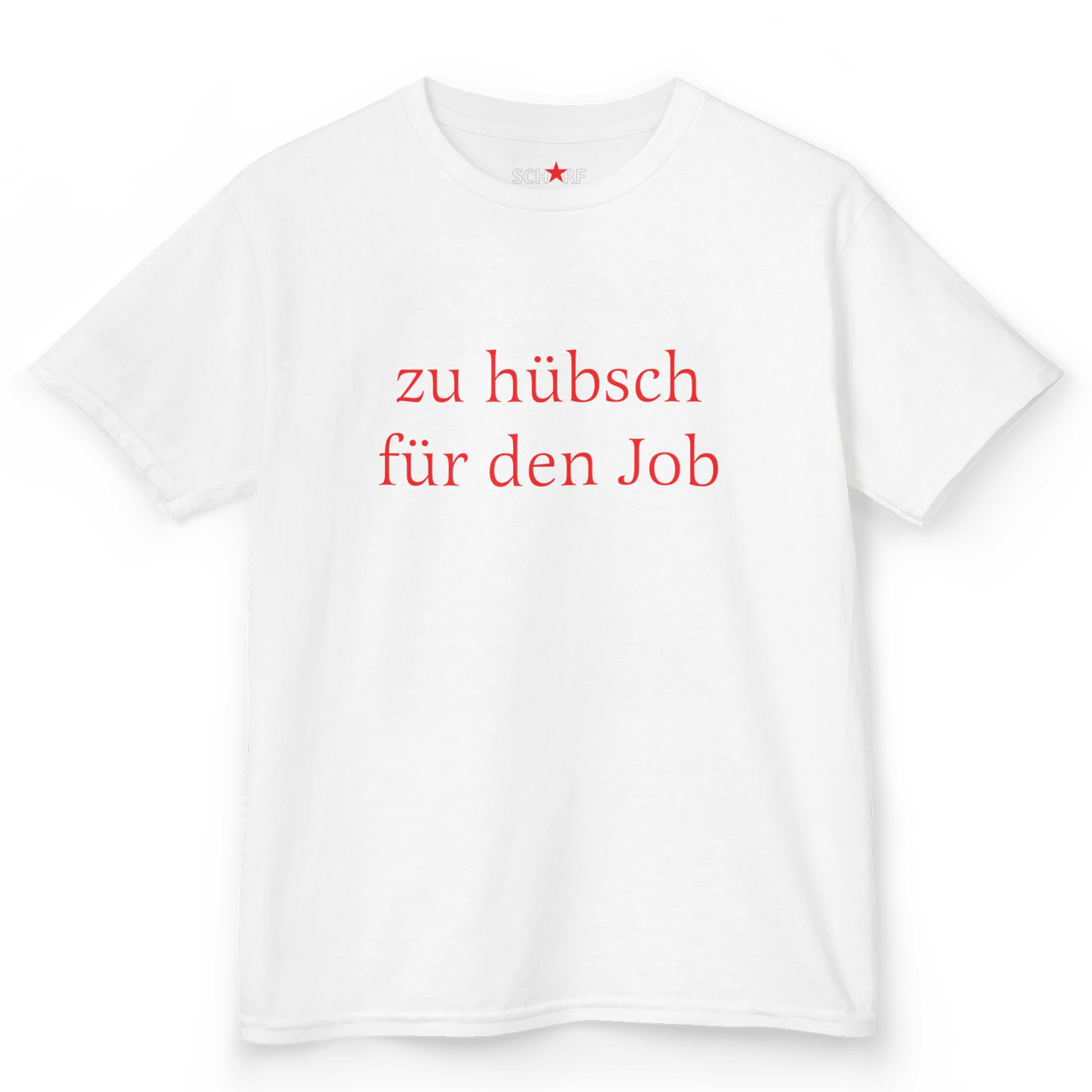 zu hübsch für den job baby tee