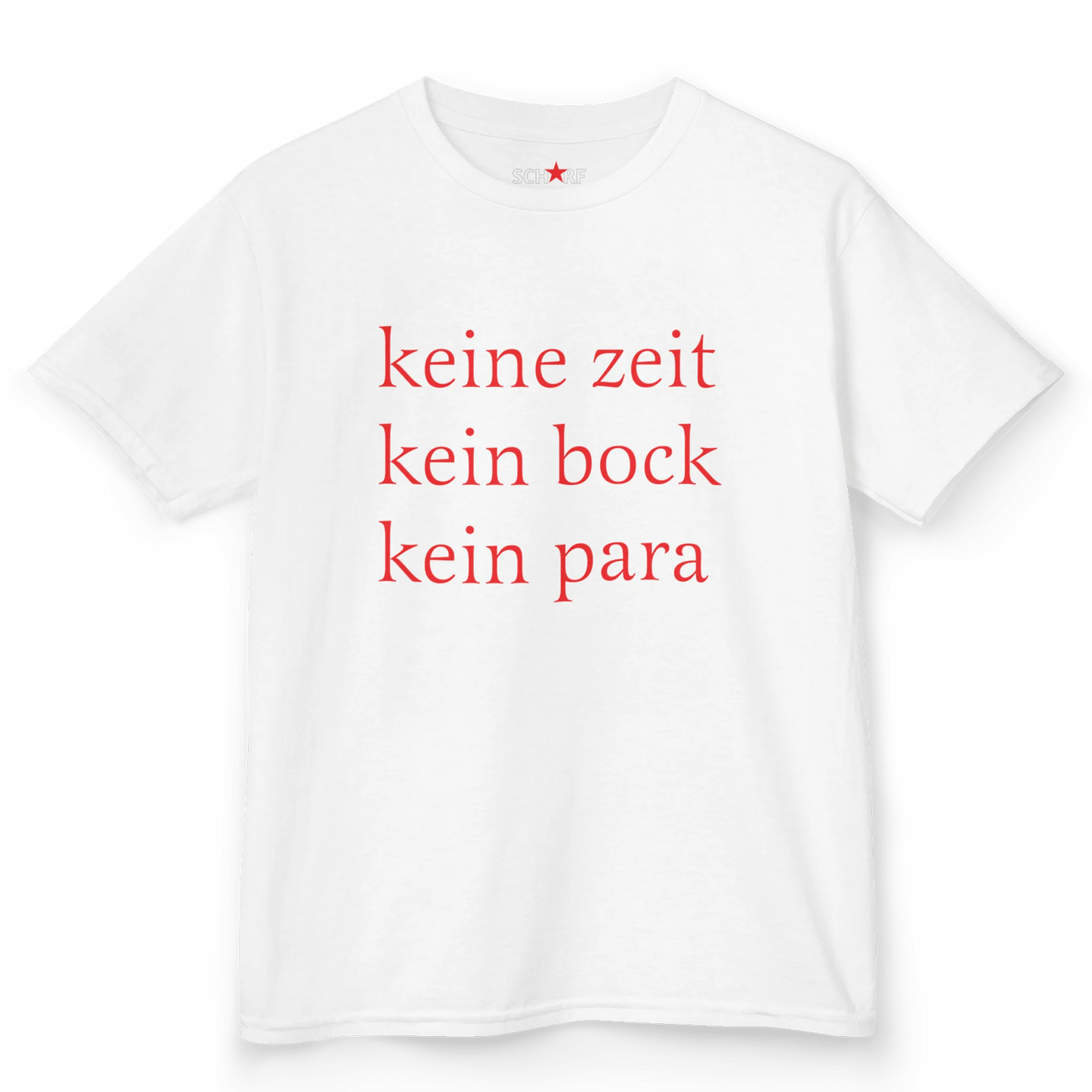 keine zeit, kein bock, kein para baby tee
